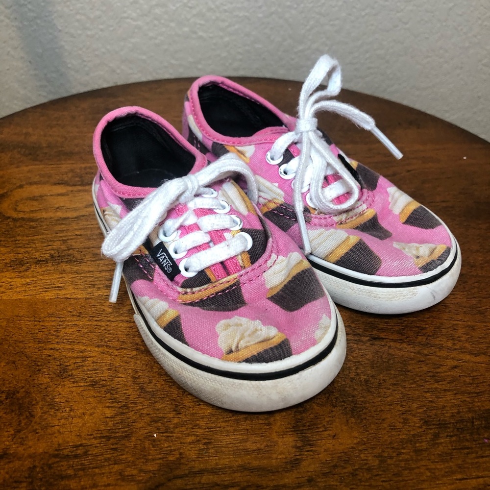Vans girls toddlers size 7.5